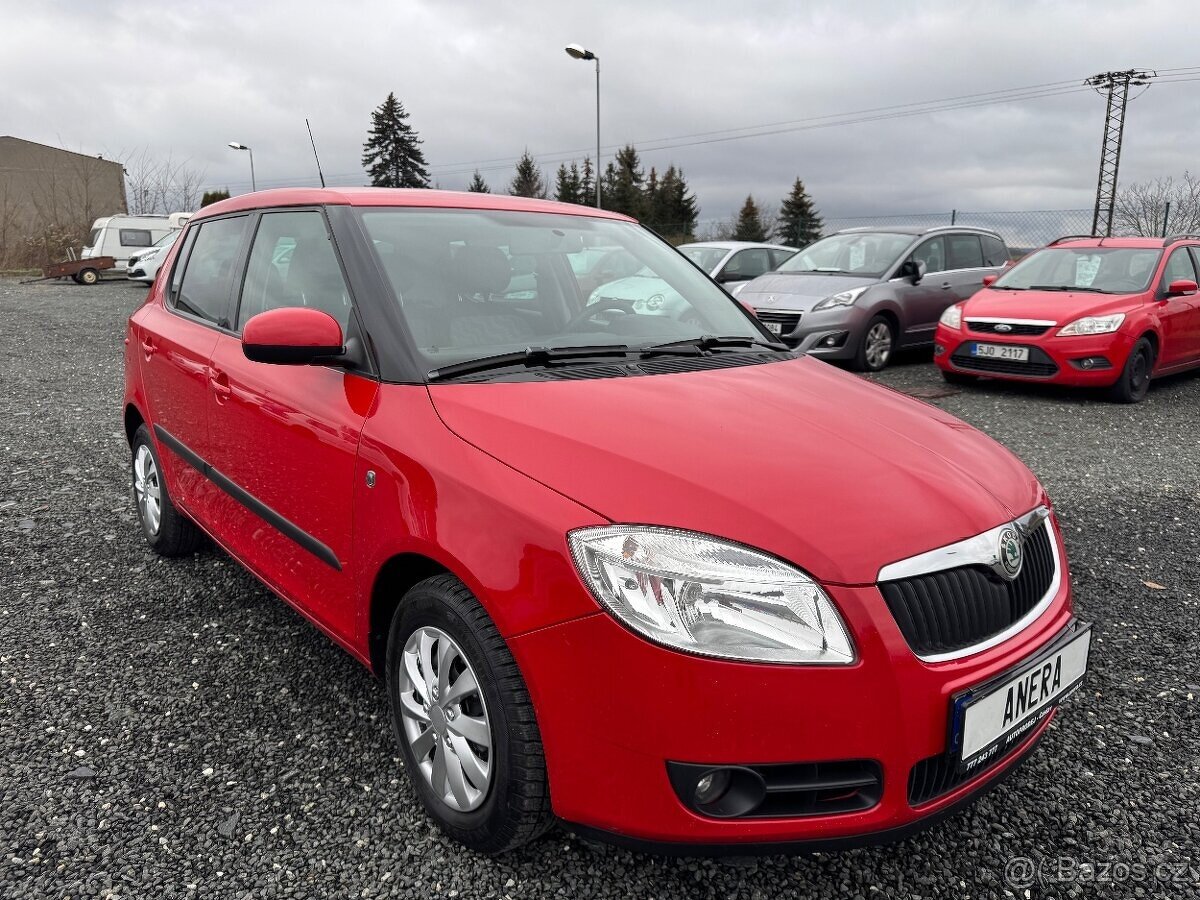 Škoda Fabia II 1.4 16V, 155 tis km,2009,1.Majitel, ČR