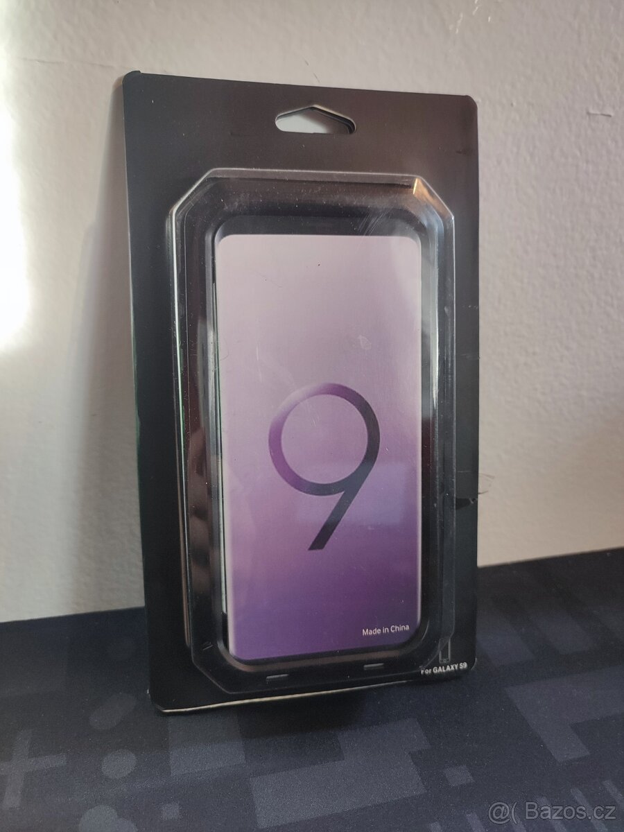 Černý hliníkový kryt pro Samsung Galaxy S9