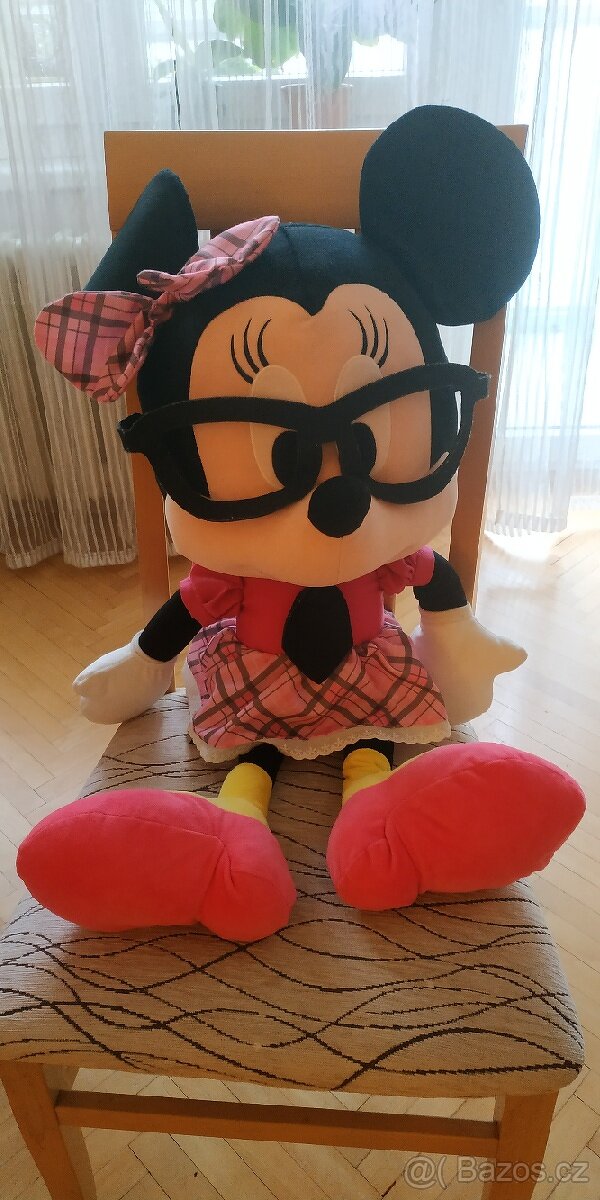 Plyšová hračka Minnie Mouse, výška 70 cm