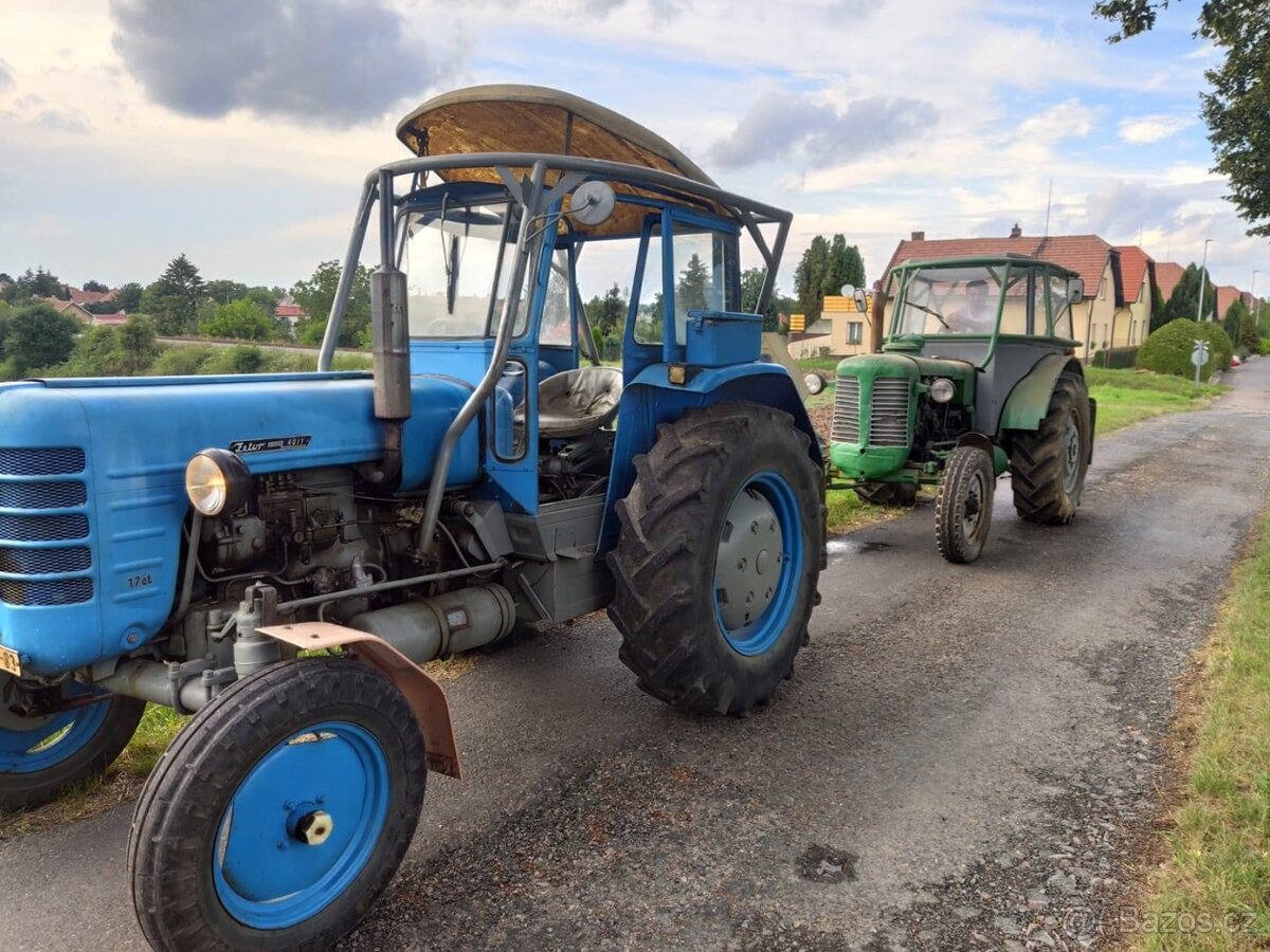 Zetor 4011 s TP Plně pojízdný + zetor 4011 na ND