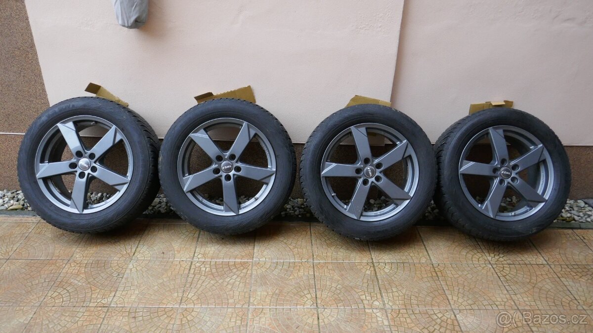 ALU KOLA RIAL18" 5X114.3/ET45/7.5JX18H2/PNEU NOKIAN