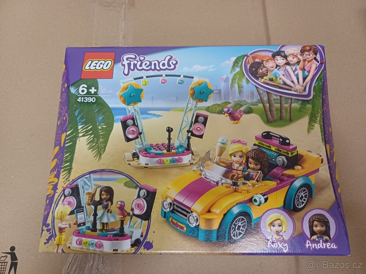 LEGO Friends 41390 Andreino fáro a pódium