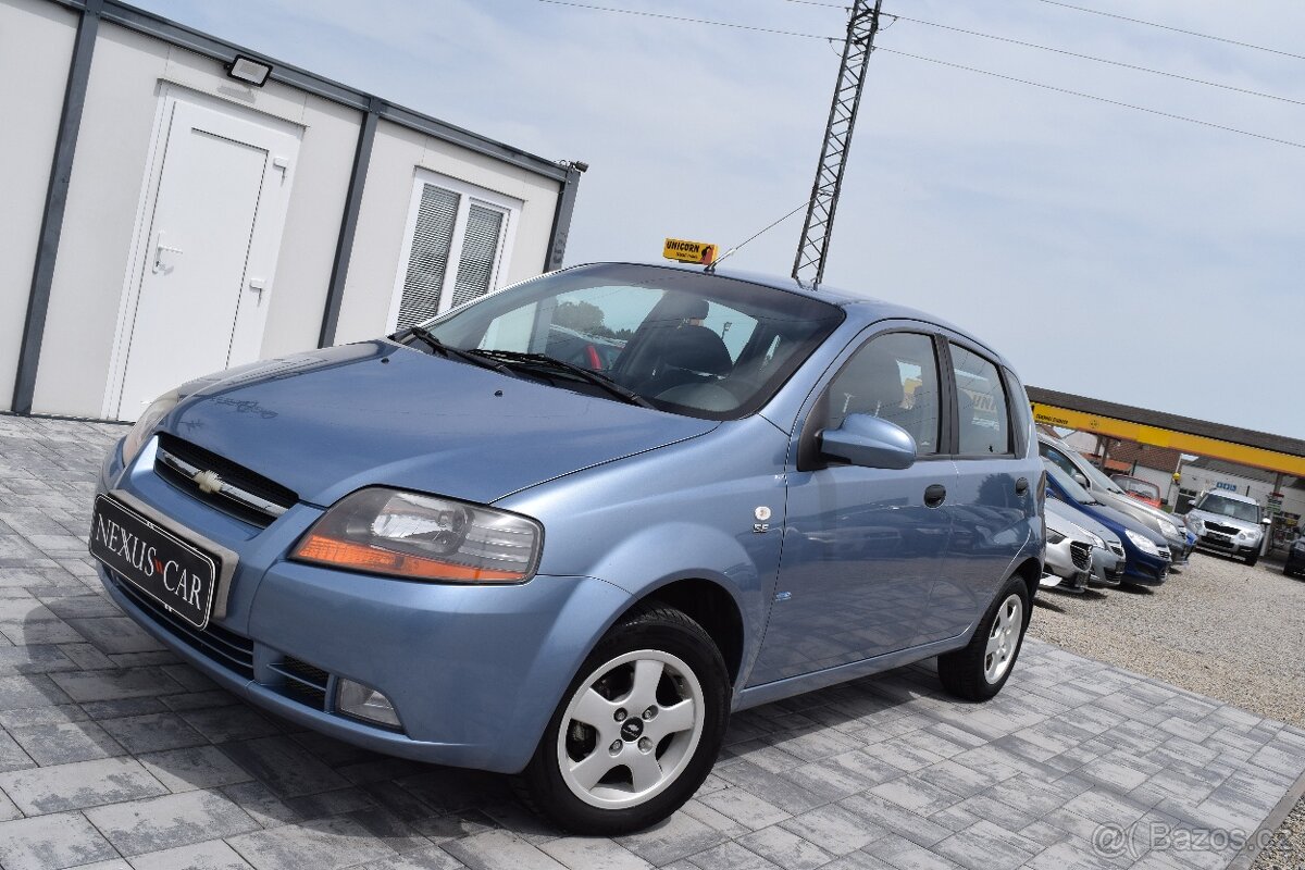 ►►Chevrolet Kalos 1.2 53KW NÍZKÝ NÁJEZD◄◄