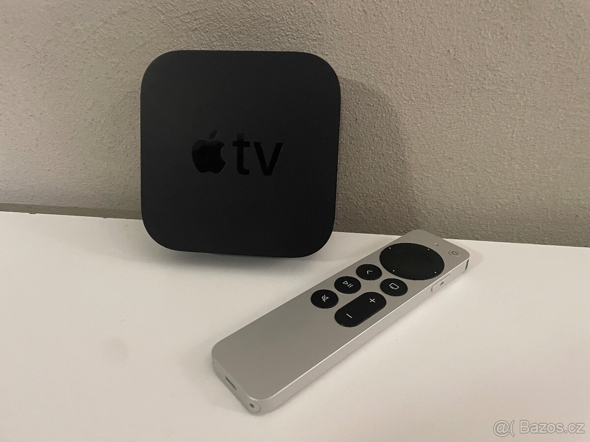 Apple TV 4K 4. generace 32GB + novější ovladač