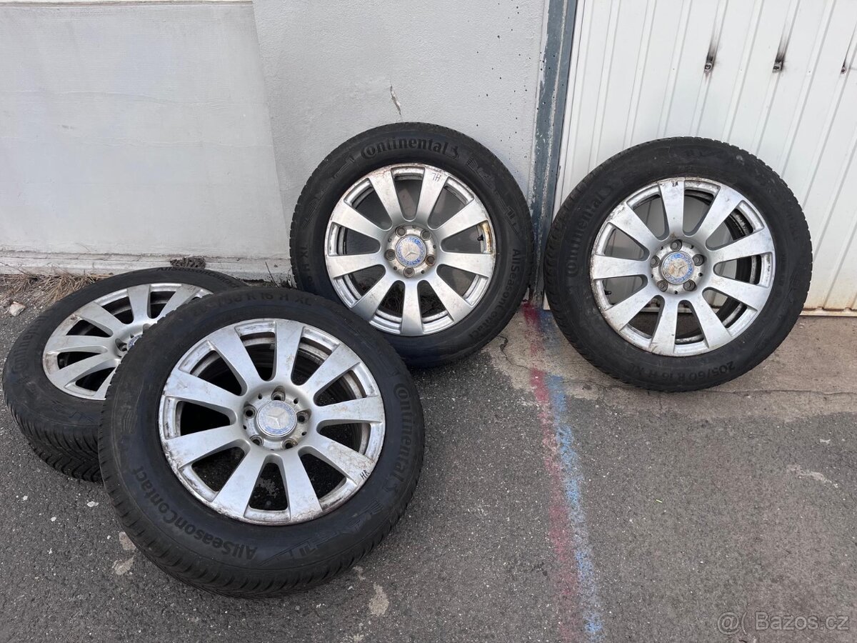 4xKola na Mercedes 205/60 R16 H XL