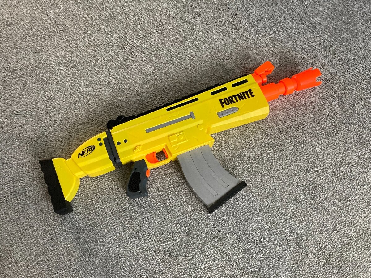 Fortnite blástr Nerf Supersoaker Ricky Reeler