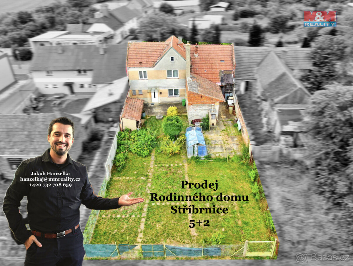 Prodej rodinného domu, 140 m², Stříbrnice