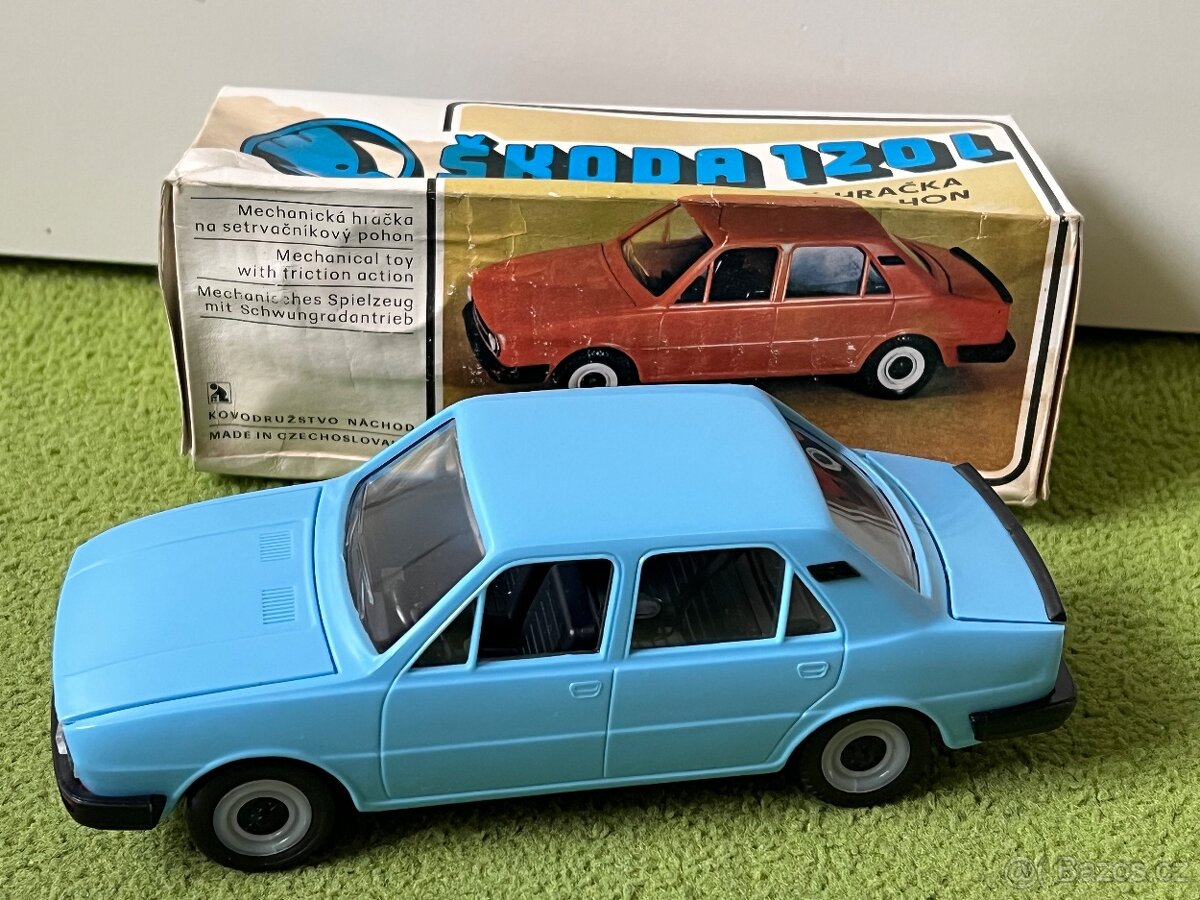 Škoda 120 L na setrvačník v poměru 1:20