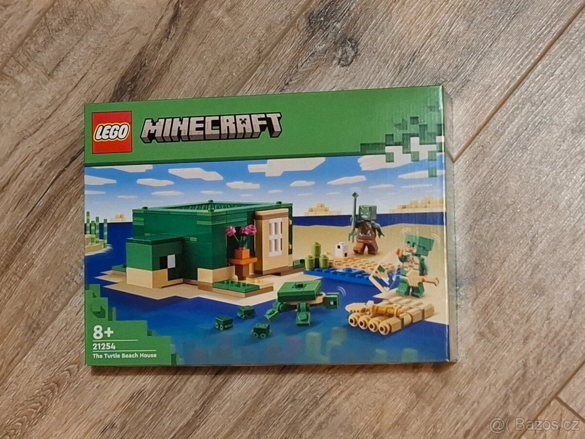 LEGO Minecraft 21254 Želví domek na pláži