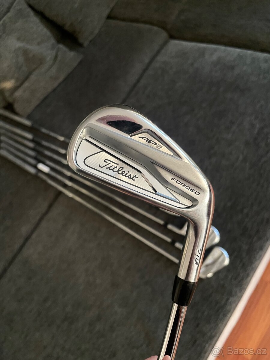 Pánská železa Titleist AP2 718, 4-PW, stiff, top stav