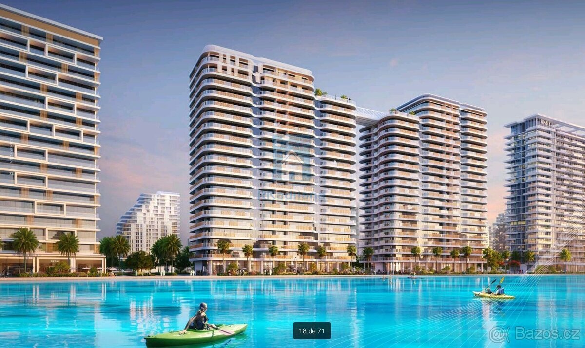 Prodej apartmánů, bytů 3+1 Dubaj, Azizi Venice