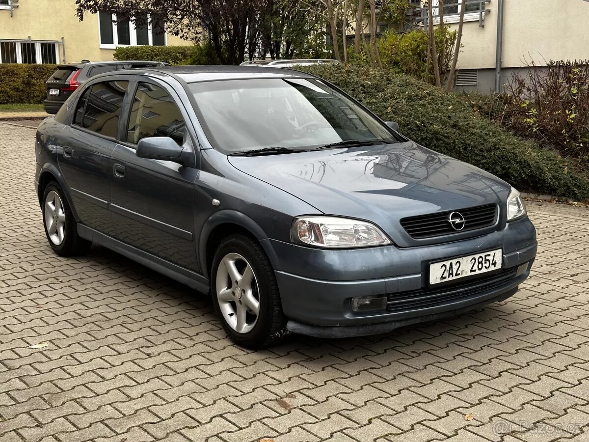 Opel Astra G 1.4 16V 66kW Klima ALU kola LCD TV Původ ČR