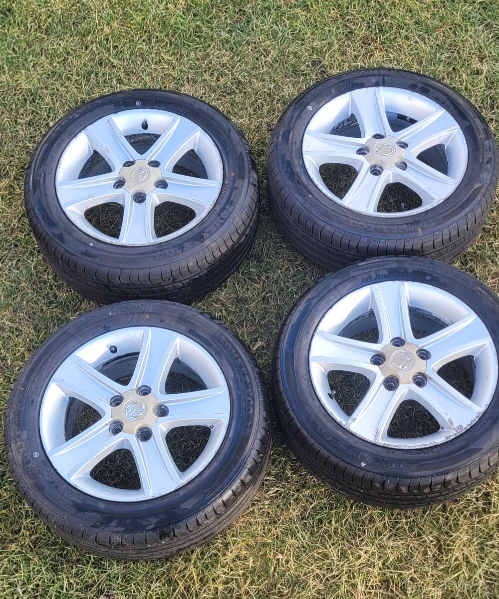 4x ALU kola, komplet (letní), Mazda 6, 205/55 R16