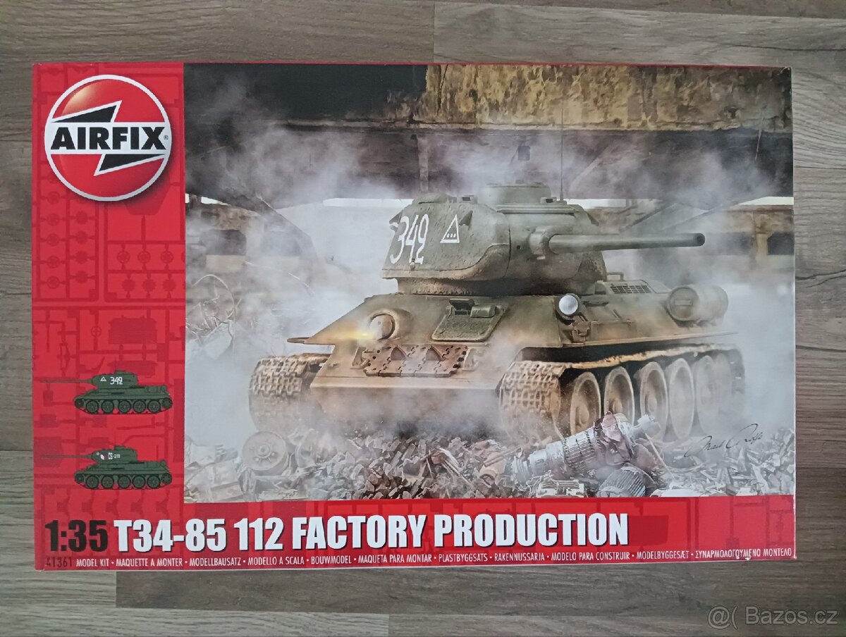 Plastikový model T-34/85 VĚŽ