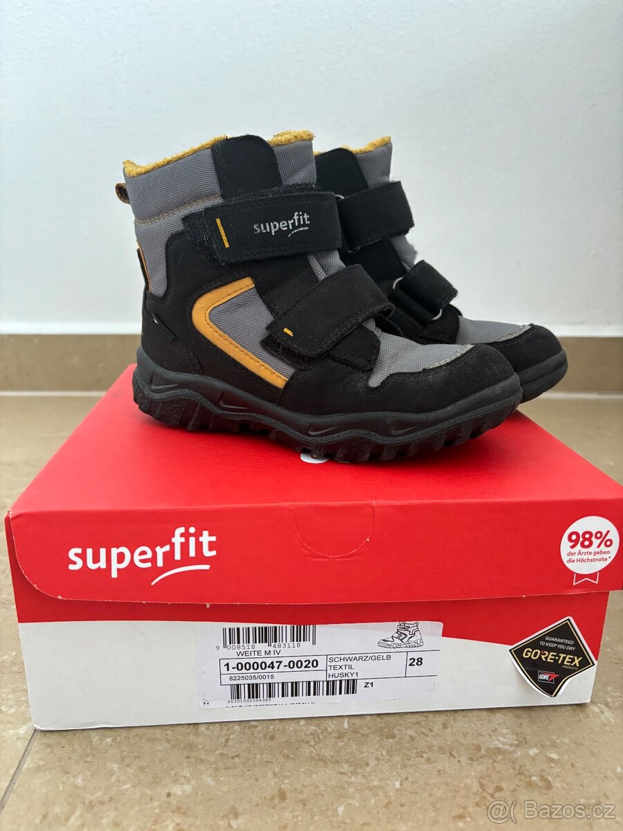 Zimní boty Superfit Husky vel. 28 s Gore-Texem