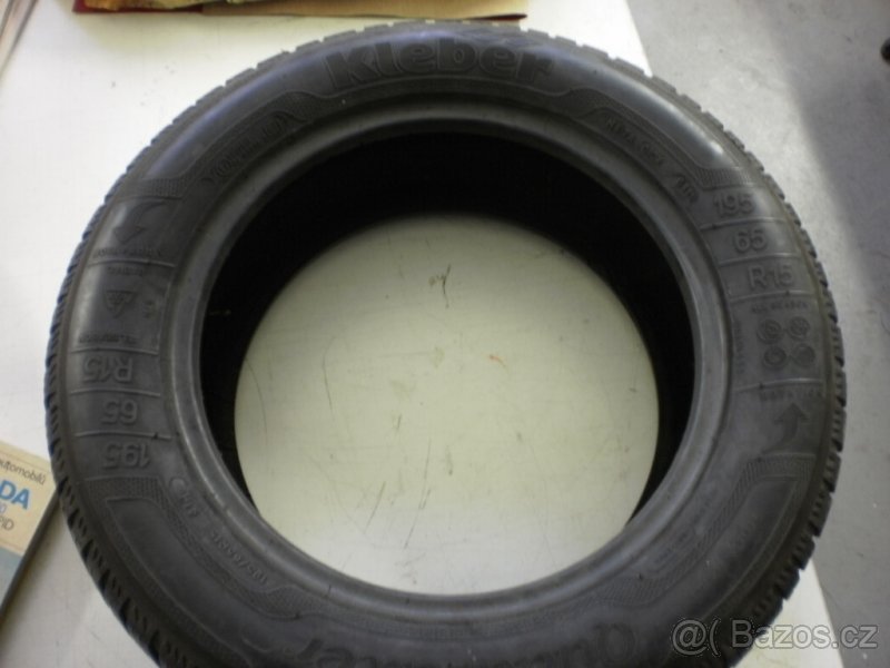 Prodám pneu Kleber Quadr axer 195/65 R15