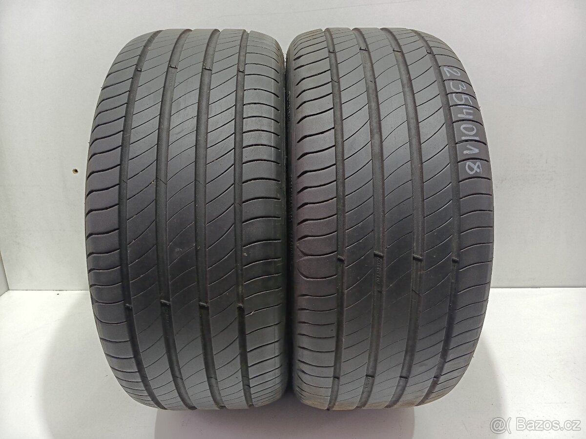 2ks letní pneu 235/40/18 Michelin