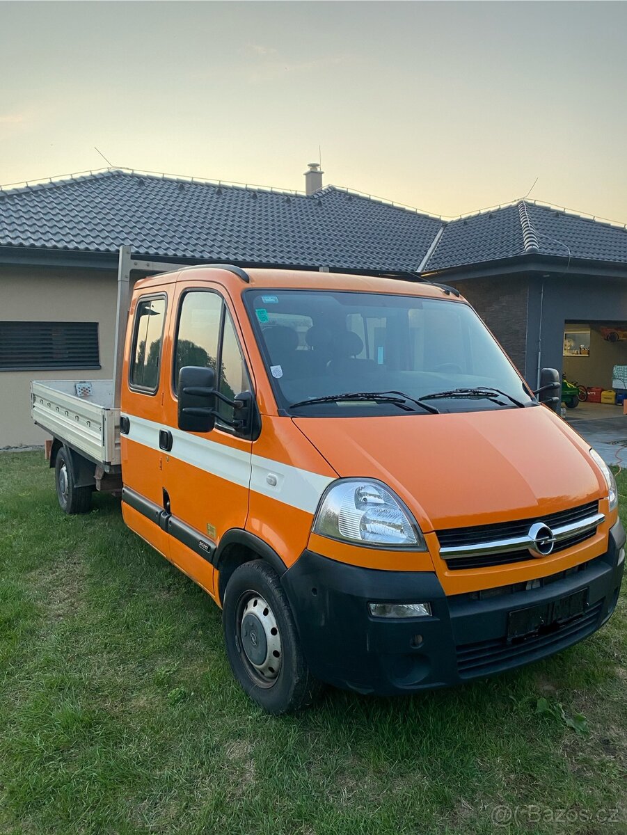 Opel Movano  2010 valník 2.5 diesel