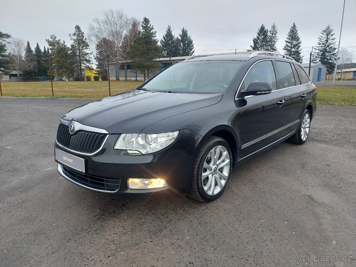 Škoda Superb II kombi 2.0TDi 125kW,DSG,tažné,webasto