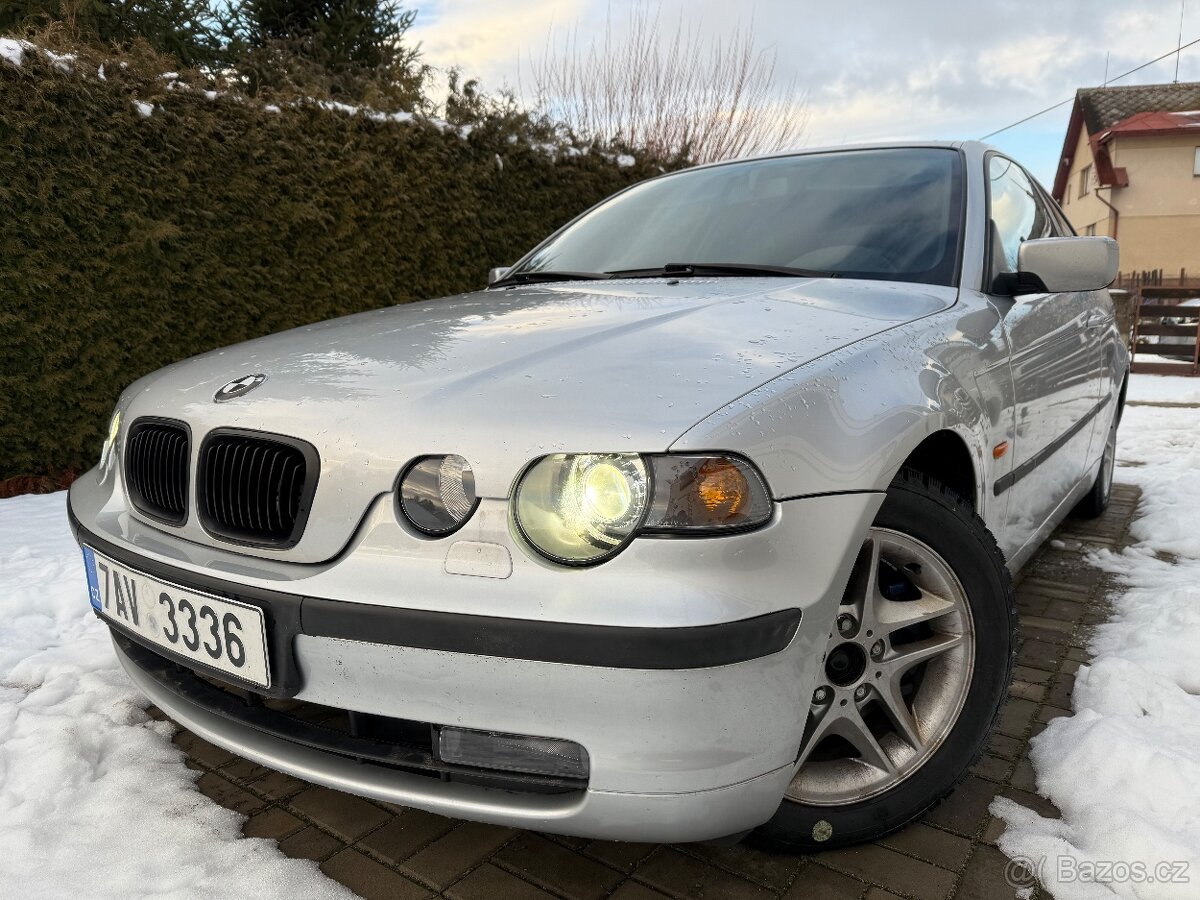 BMW E46 325i 141kw COMPACT 220TIS/KM, REJDY, HYDRA, ZAVARKA.