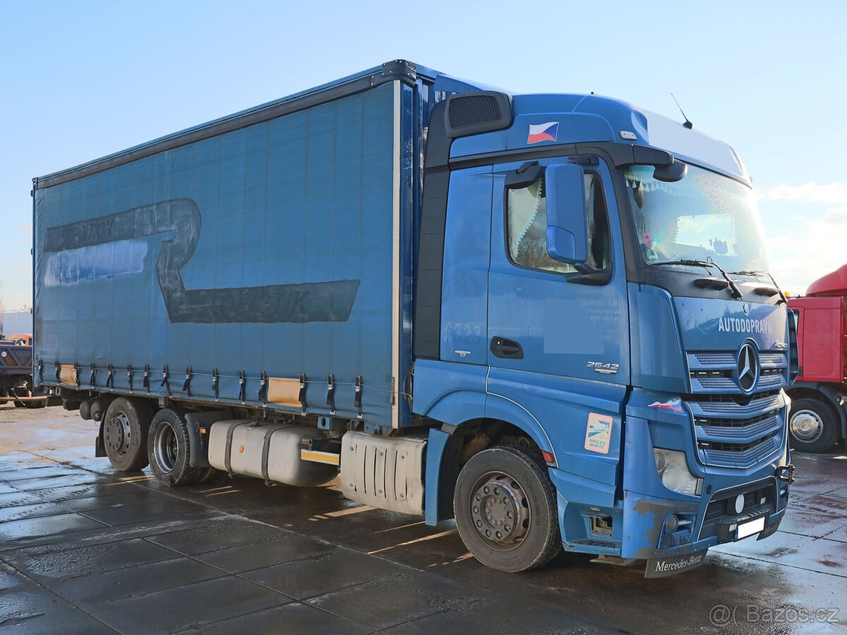 Mercedes-Benz ACTROS 2542, NOSIČ VÝMĚNNÝCH NÁSTAVEB (BDF), 6