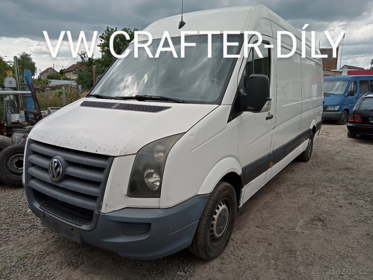 VOLKSWAGEN CRAFTER 2.5TDI-DÍLY