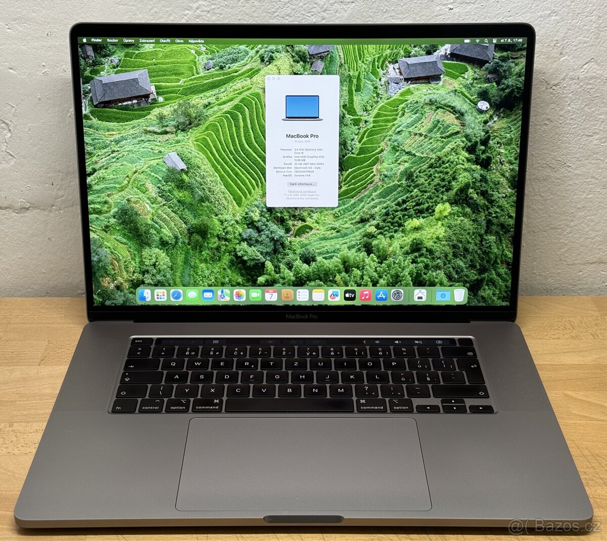 MacBook Pro 16” 2019 CTO /32GB/i9/512GB SSD/ Záruka