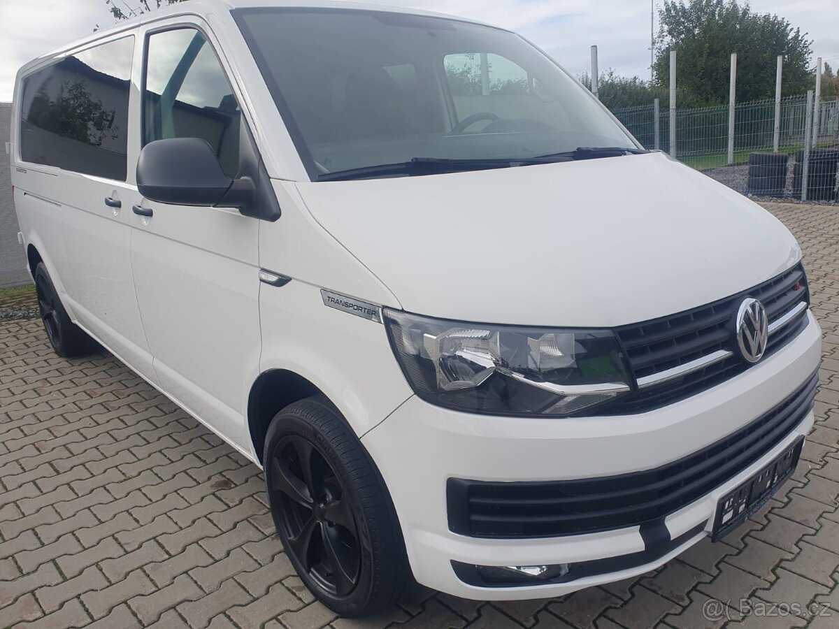 VW Transporter 2.0 110kw, 6 míst. r.v.2018. LONG