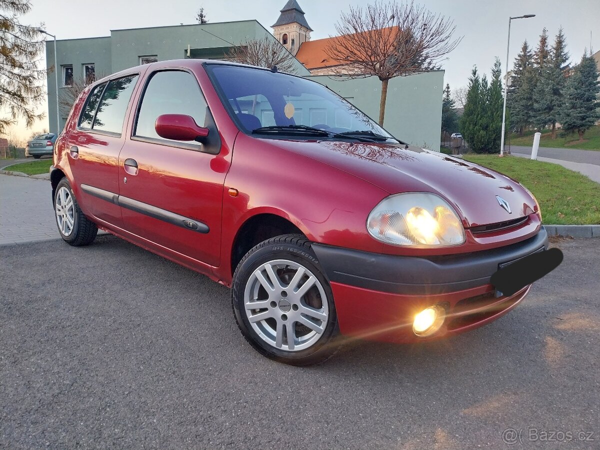 Renault Clio 1.2i 43kw 2000. Stk 2026/7 108tis.km