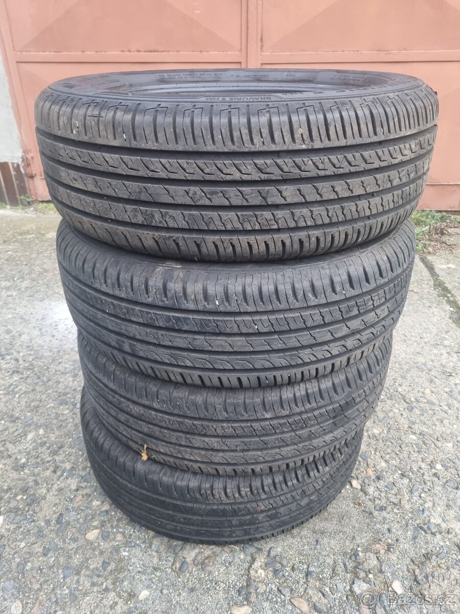 Prodám letní pneumatiky Barum Bravuris 5 HM 205/60 R16 92H