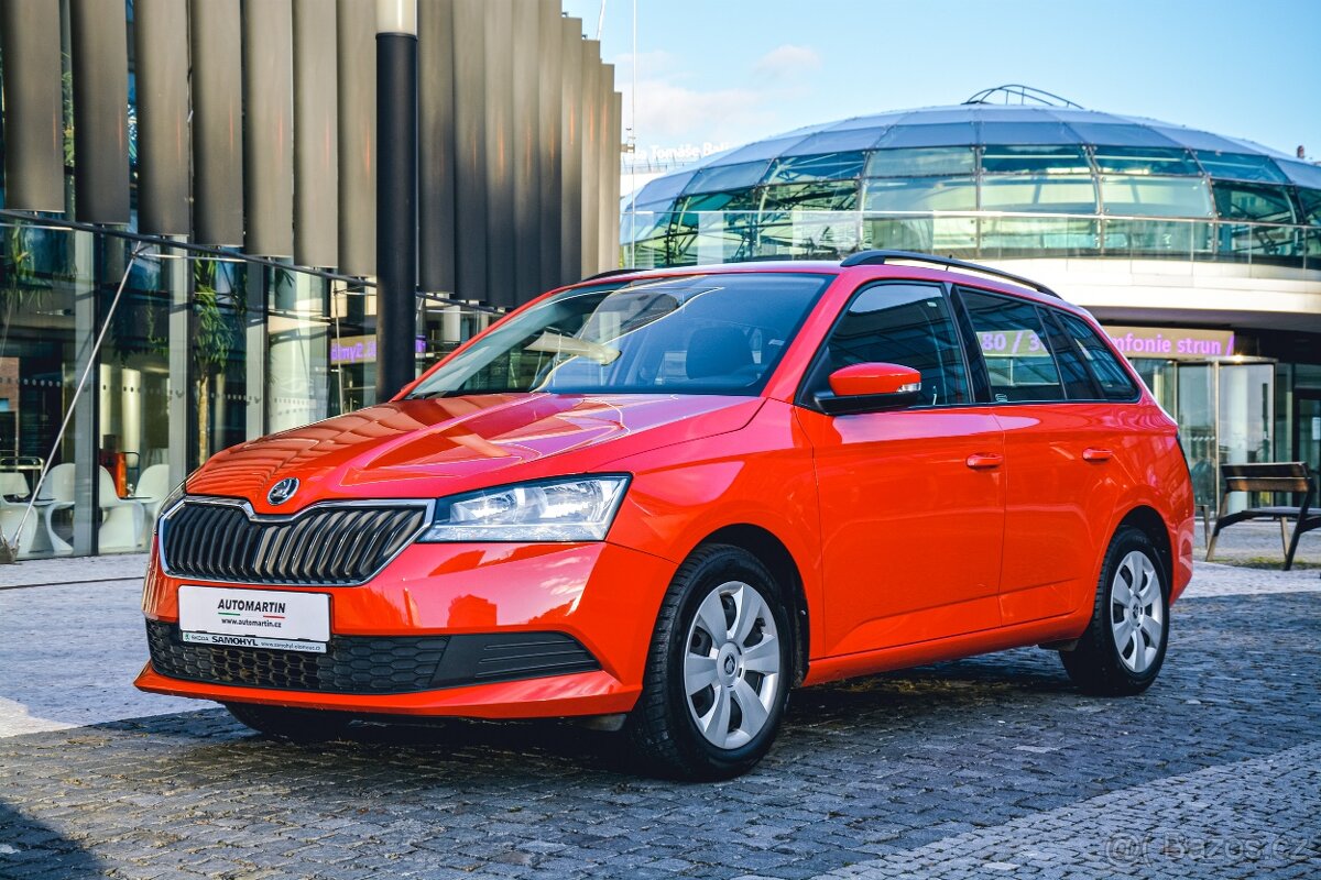 Škoda Fabia 1.0 55kw Active  Combi 1 MAJ ZAKOUPENO ČR