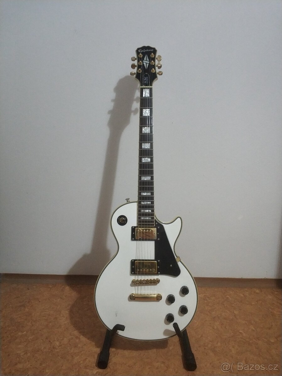 Epiphone Les Paul Custom Pro Alpine White