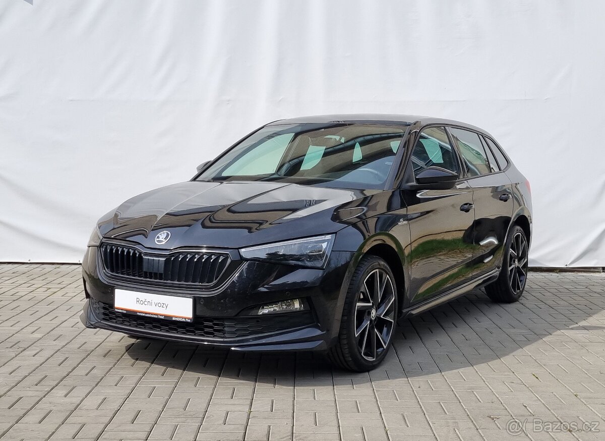 ŠKODA Scala 1.0TSI 81kW Monte Carlo 2024 ČR ZÁRUKA 5let