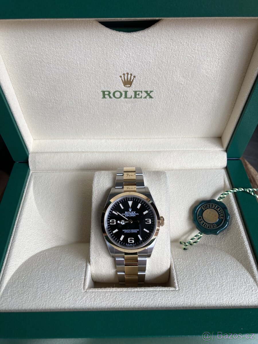 Rolex explorer bicolor. - NOVE -