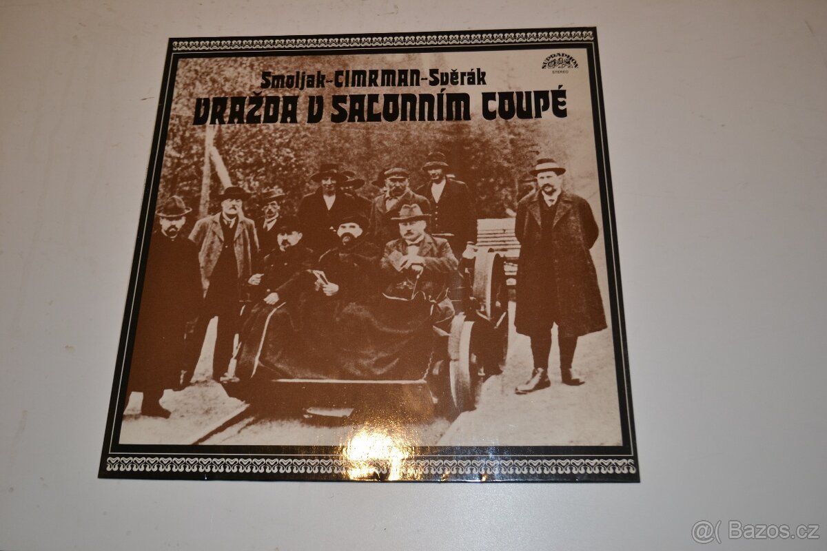 Smoljak, Svěrák, Cimrman - Vrazda v salonim coupe lp vinyl