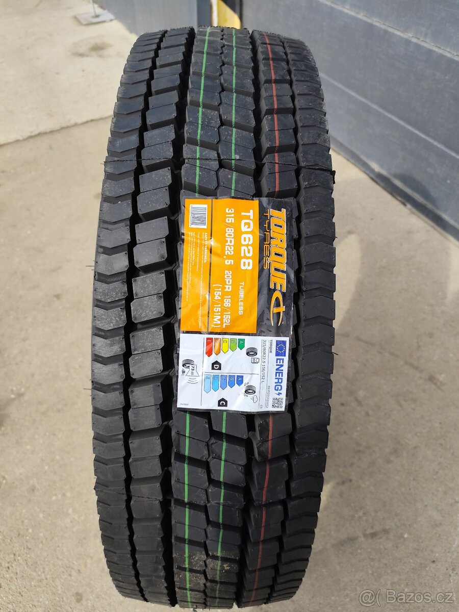 Nákladní pneu. Torque TQ-628 315/80 R22,5