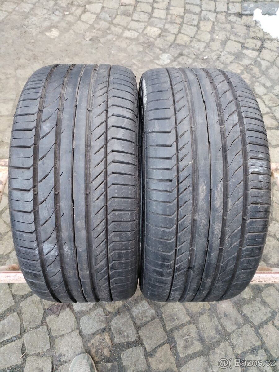 245/40/17 letni pneu CONTINENTAL a DUNLOP 245/40 R17