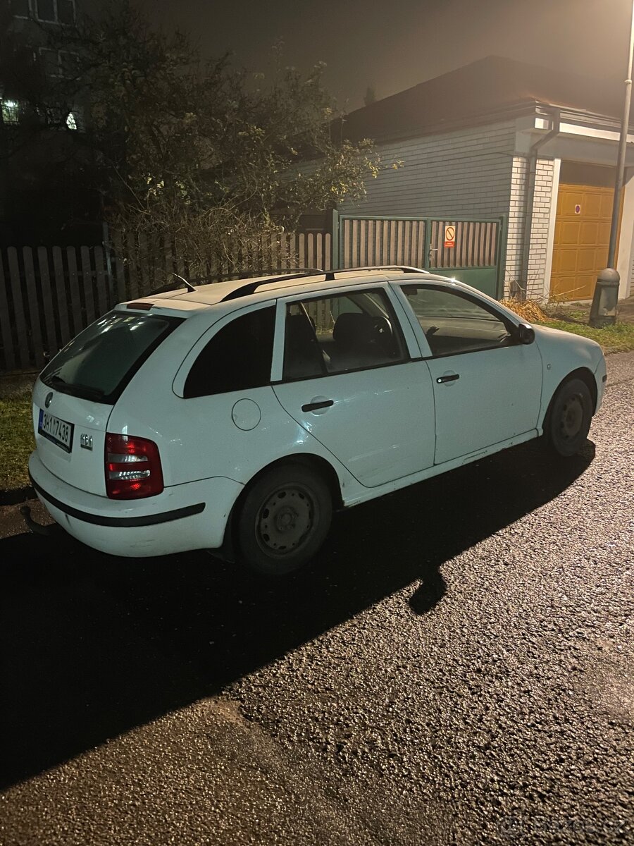 Škoda Fabia 1.9 SDI, 47 KW, rok 2002.  Tažné 