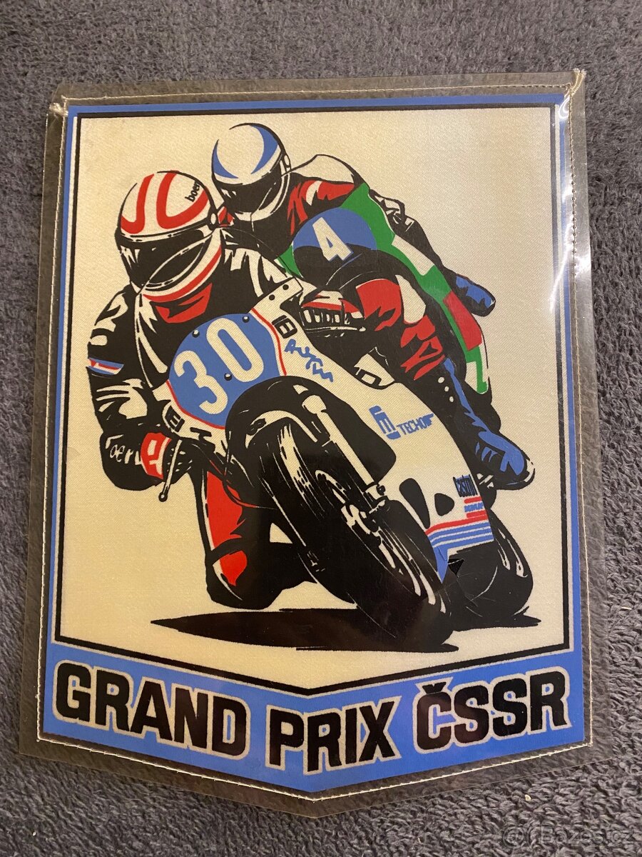 VLAJKA , VLAJEČKA GRAND PRIX BRNO ČSSR