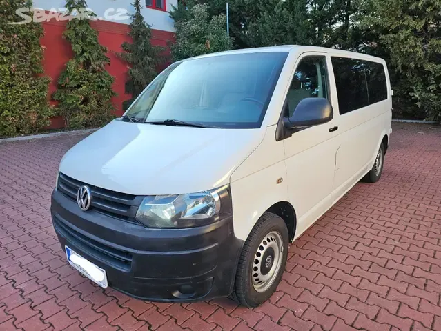 VW Transporter Long 2.0 TDI 103kW,9.Míst,Tažné,Navi.