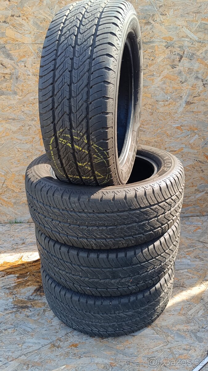 B16 - 4x letní DUNLOP - 225/55 R17 C - 7,5mm