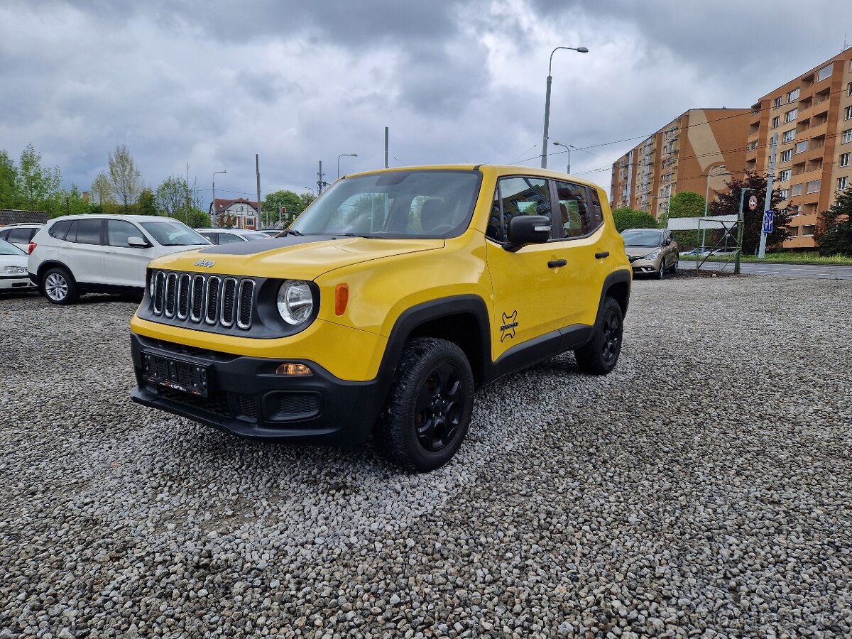 Jeep Renegade,2.0d,103KW,SPORT,MANUÁL,4x4,R.V.2016