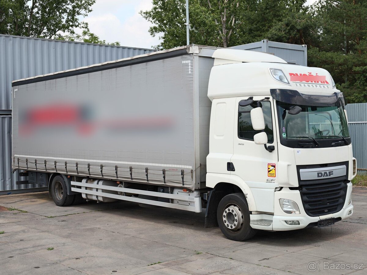 DAF CF 320, EURO 6, 18 TUN, 24 PALET, AUTOMAT, PRVNÍ MAJITEL