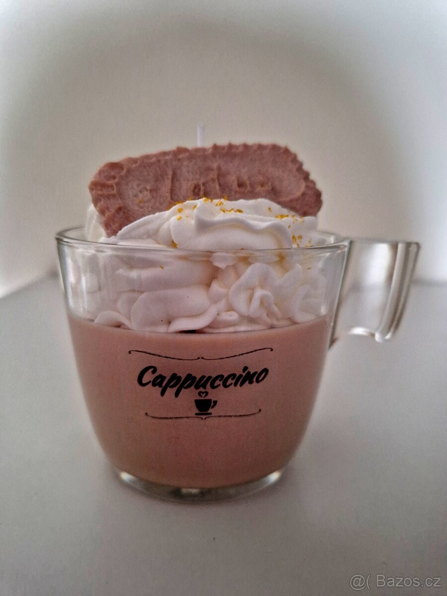 Svíčka Cappuccino