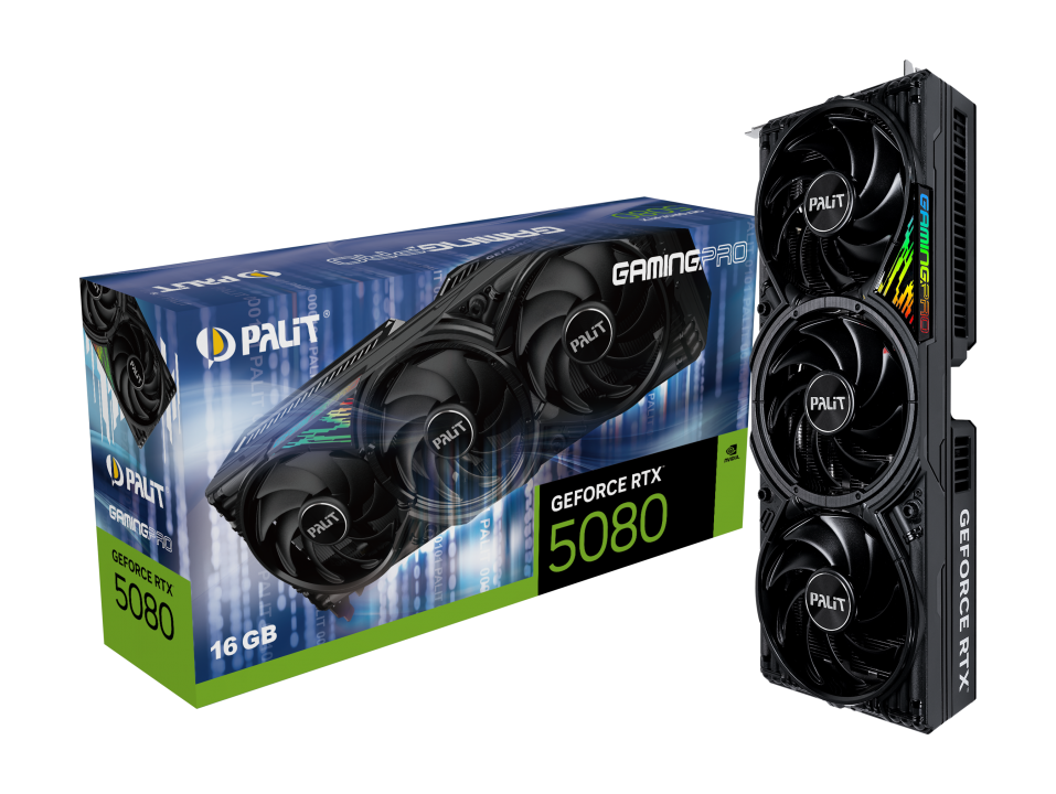 PALIT GeForce RTX 5080 GamingPro 16GB - Záruka 3 Roky Alza