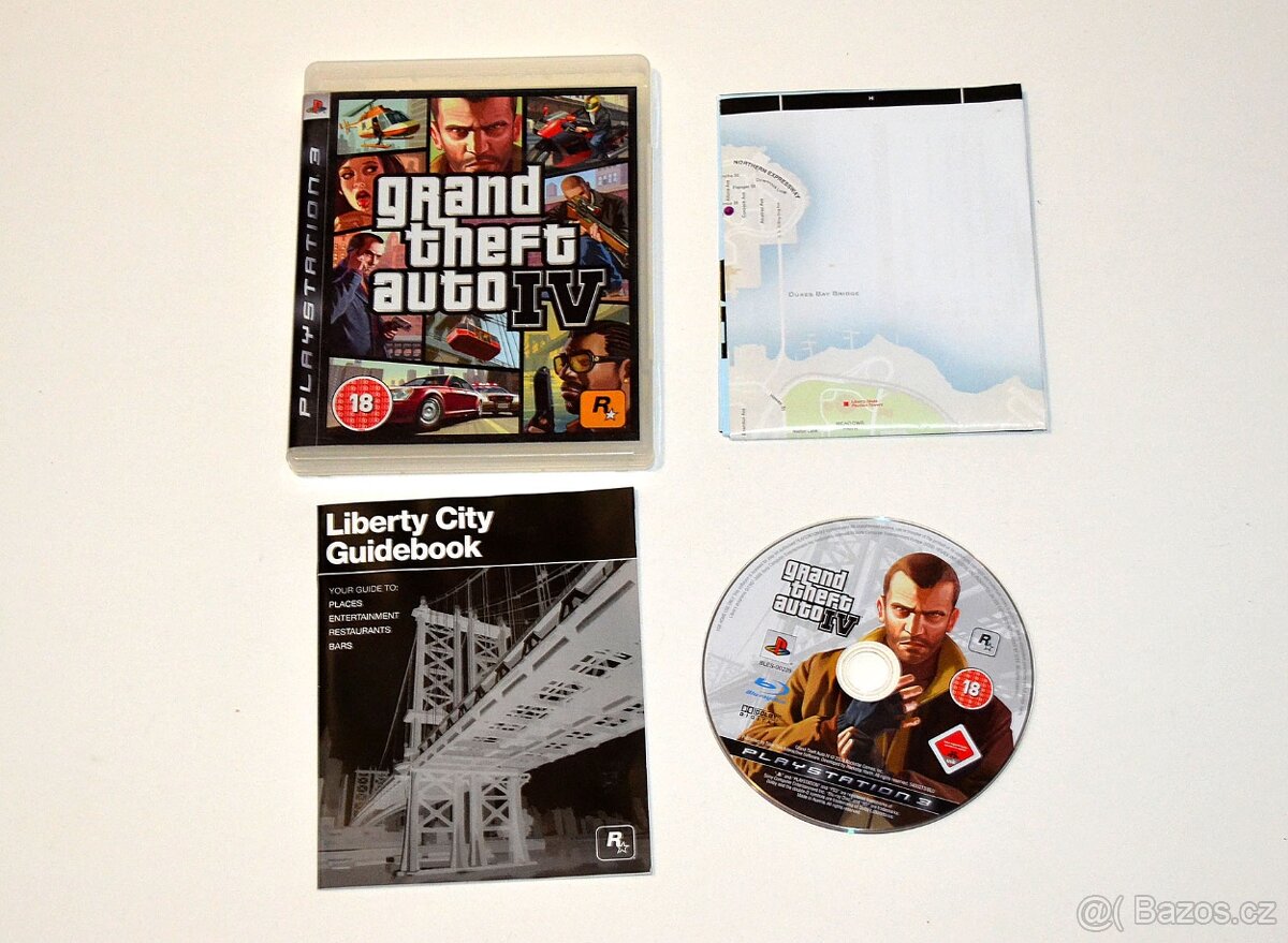 Grand Theft Auto hry pre Playstation 3