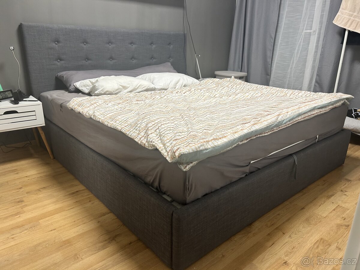 Ikea postel GVARV 180x200