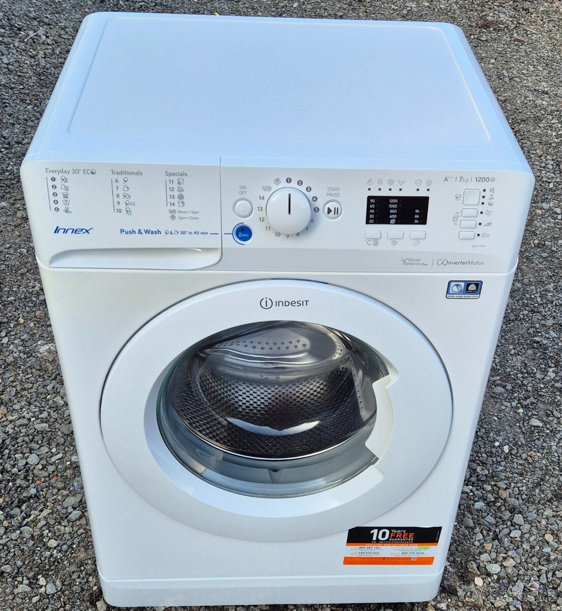 INDESIT INNEX INVERTOR ZÁRUKA DOPRAVA INSTALACE