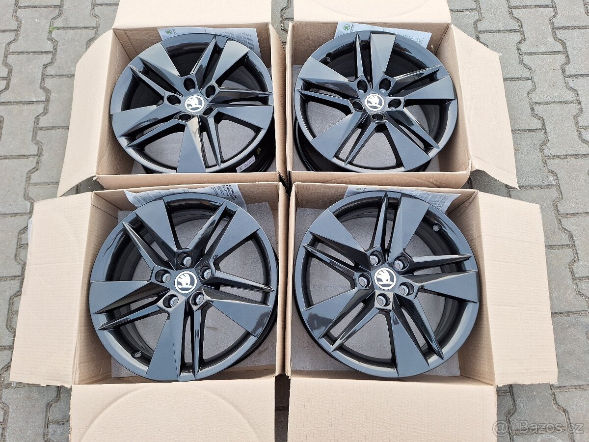 Nové disky originální Škoda Superb III 5x112 R17 Markab