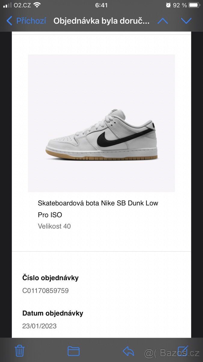 PRODANO Nike SB Dunk Low pro ISO white